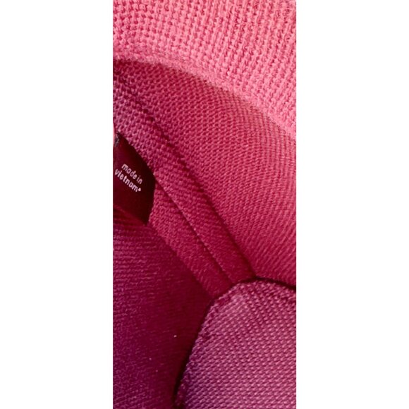 COACH Small Canvas And Smooth Leather Shoulder Tote Light Raspberry Multi Ck168 - Picture 12 of 16